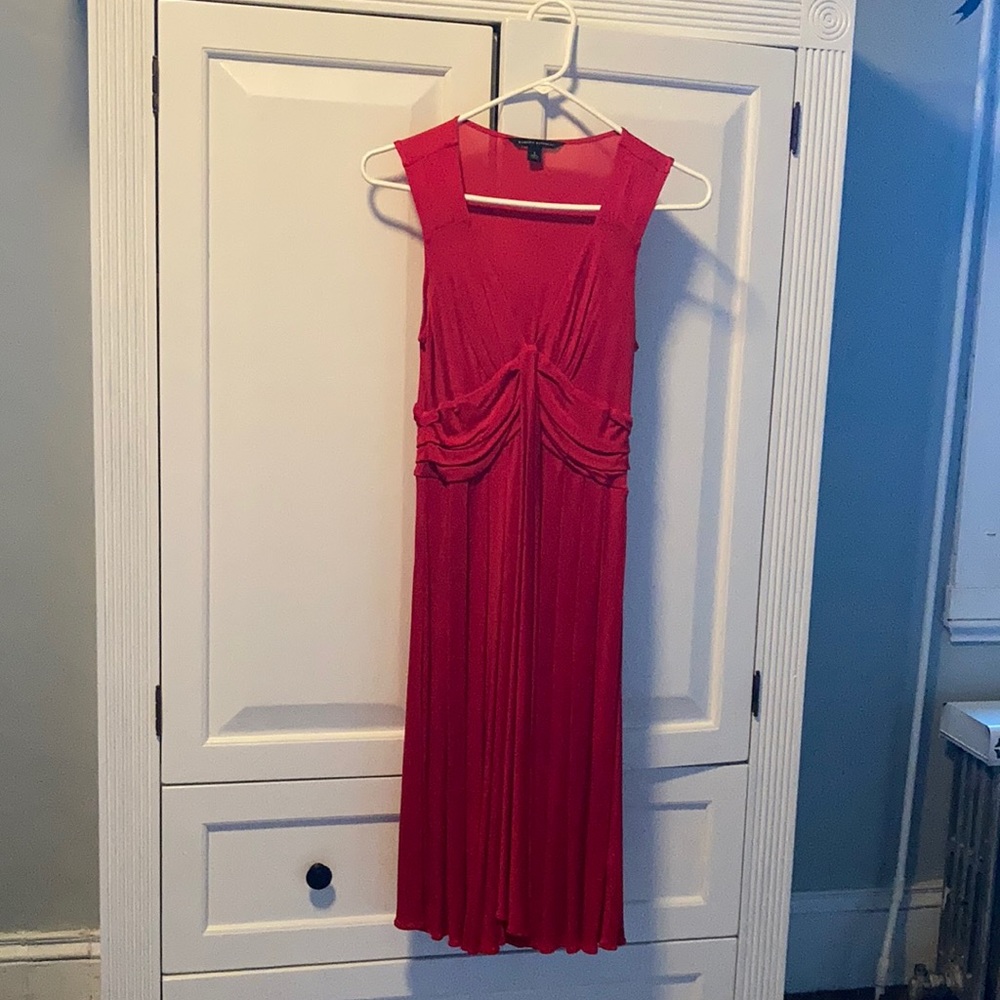 Banana Republic Red Dress Sz Small